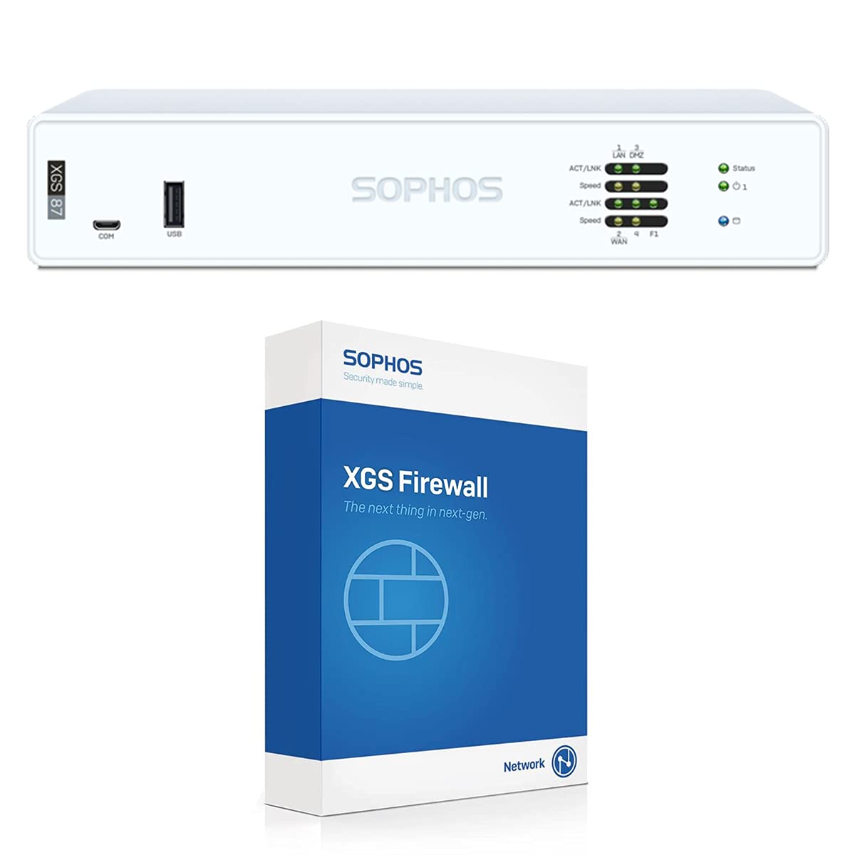 Amazon.com: Sophos XGS 87 Next-Gen Firewall with Standard